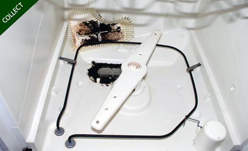 faulty dish washer