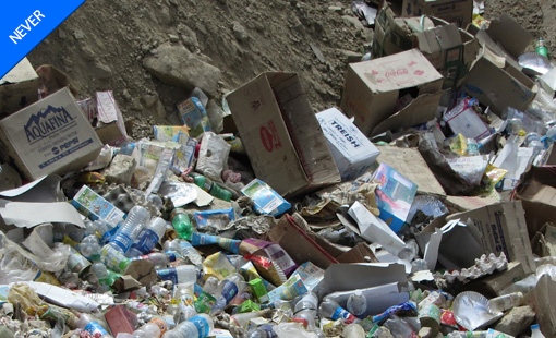 We Never Dump Waste